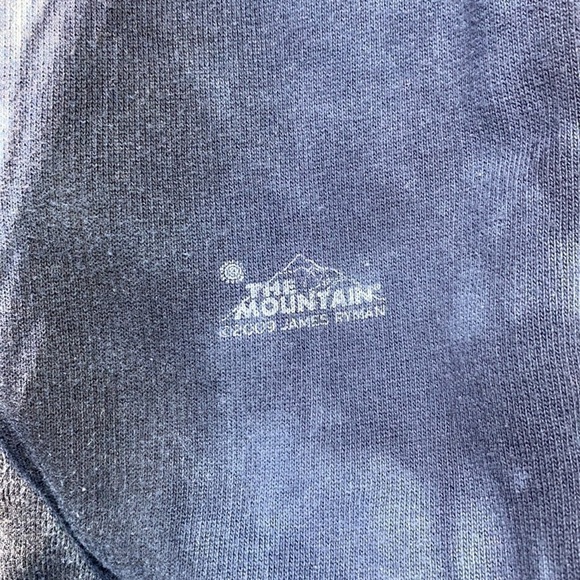 The Mountain 2009 Sasquatch Bigfoot Tie Dye Hooded Sweatshirt Size Small - Picture 4 of 4